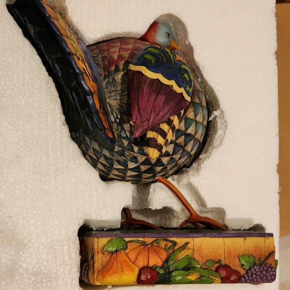 10" Heartwood Creek Jim Shore Turkey "Strutting Proud" from 2005 - Picture 14 of 14